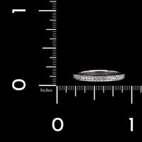 Platinum Estate Diamond Band