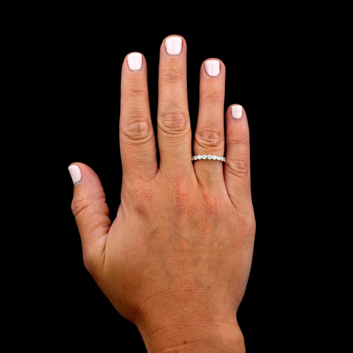 Platinum Estate Diamond Eternity Band