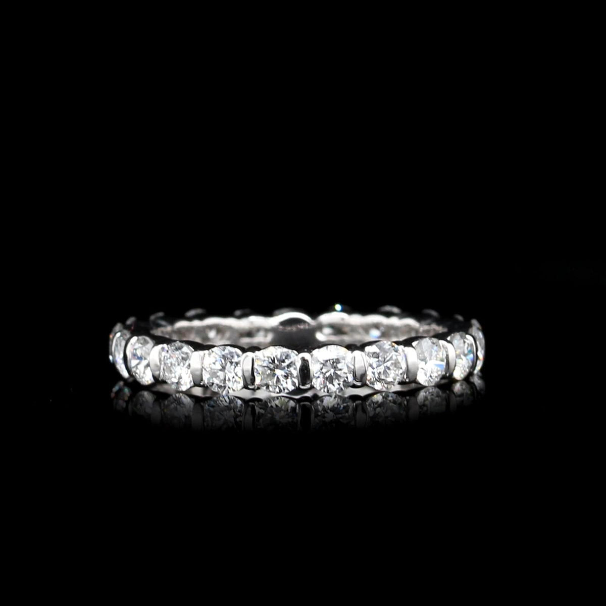 Platinum Estate Diamond Eternity Band