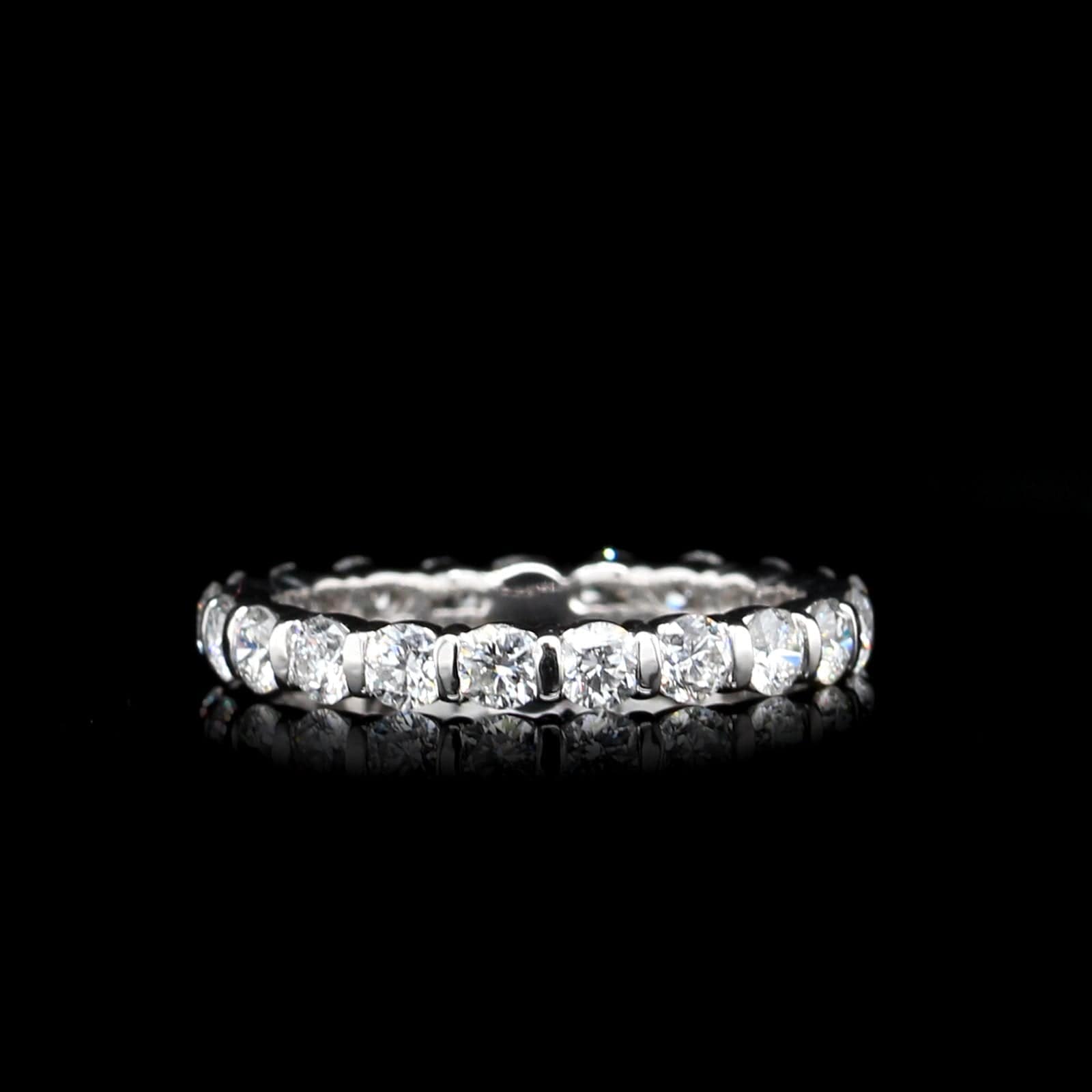 Platinum Estate Diamond Eternity Band