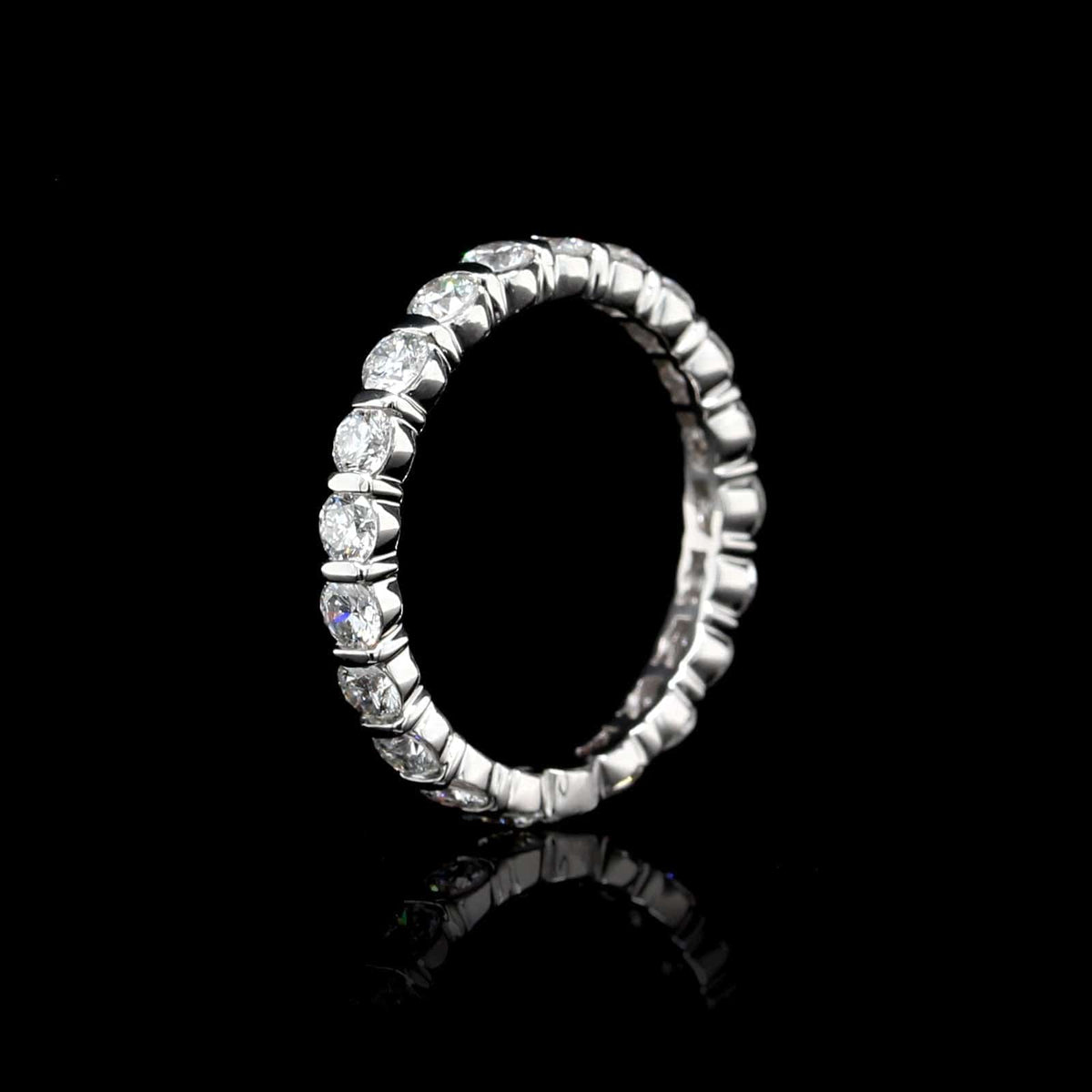 Platinum Estate Diamond Eternity Band
