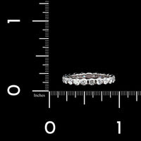 Platinum Estate Diamond Eternity Band