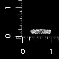 14K White Gold Estate Diamond Band