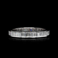 Platinum Estate Diamond Eternity Band