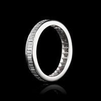 Platinum Estate Diamond Eternity Band