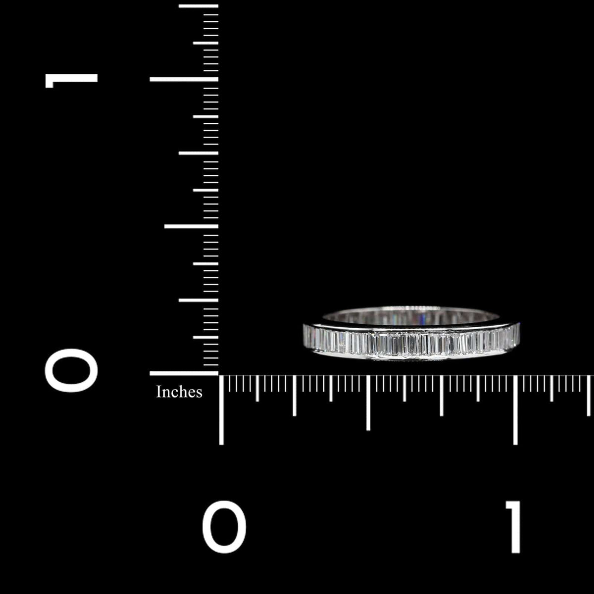 Platinum Estate Diamond Eternity Band
