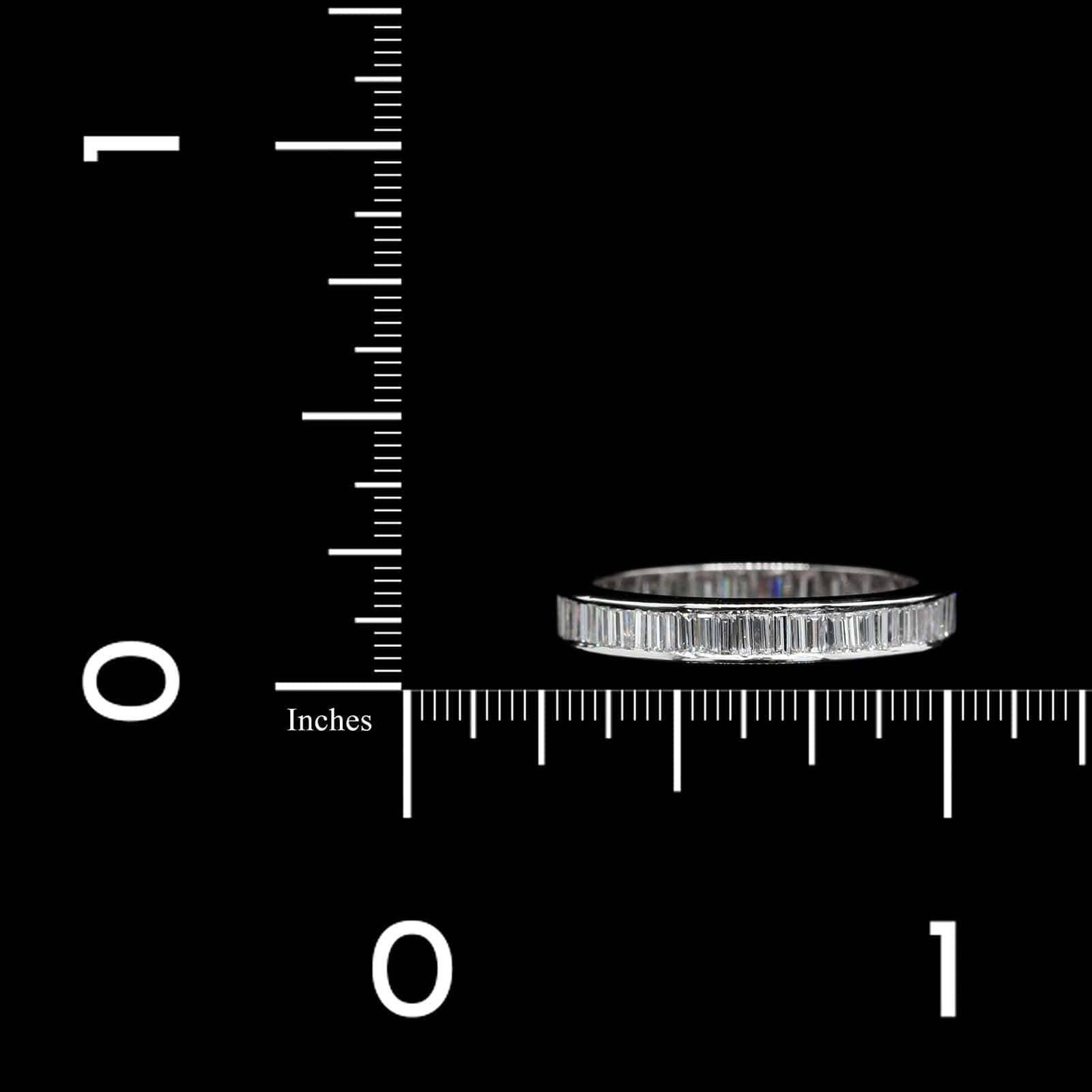 Platinum Estate Diamond Eternity Band