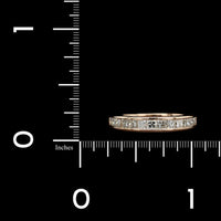 14K Rose Gold Estate Diamond Band