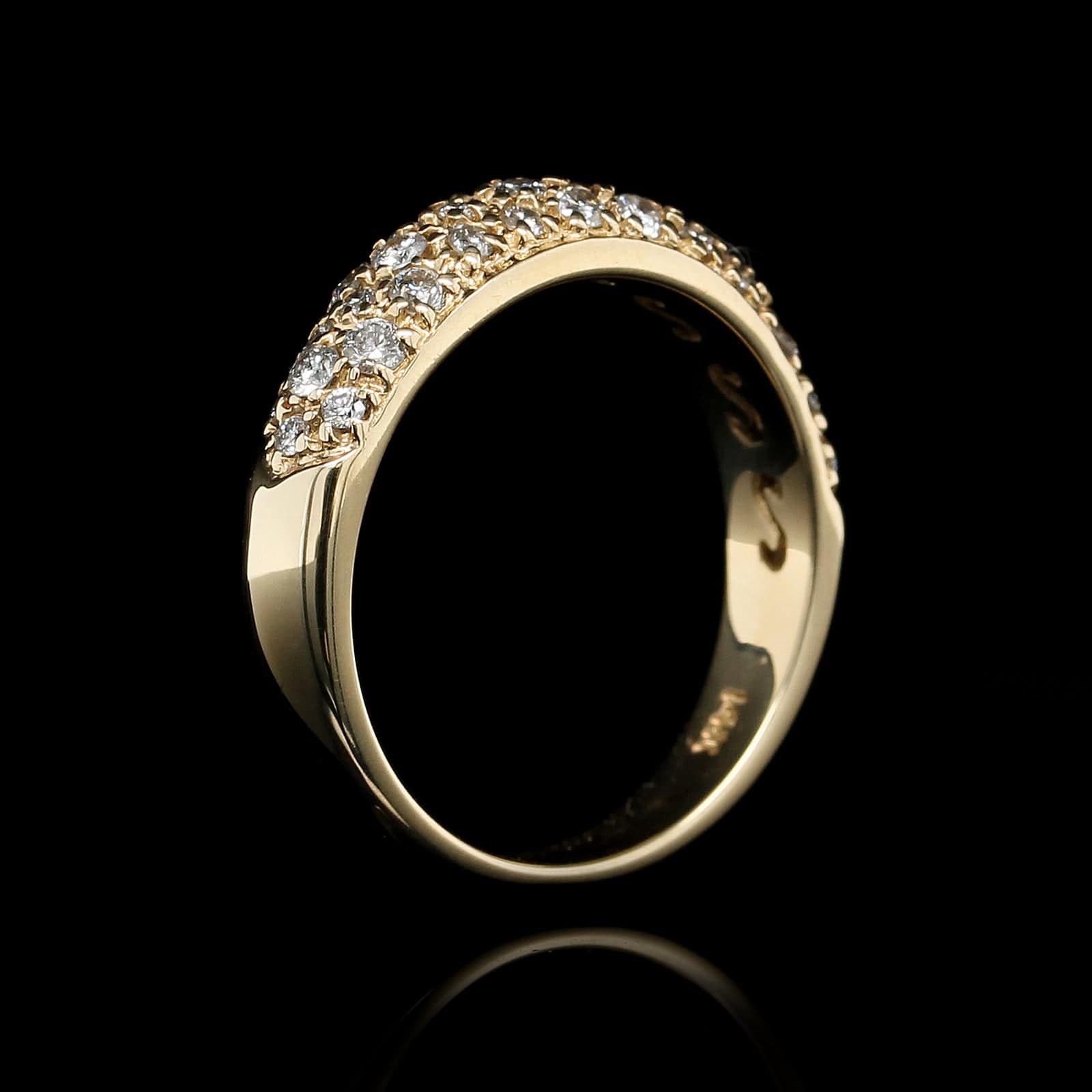 Sonia B. 14K Yellow Gold Estate Diamond Ring