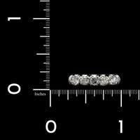 14K White Gold Estate Diamond Band