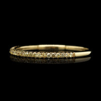 Hidalgo 18k Yellow Gold Estate Yellow Diamond Band