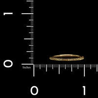 Hidalgo 18k Yellow Gold Estate Yellow Diamond Band