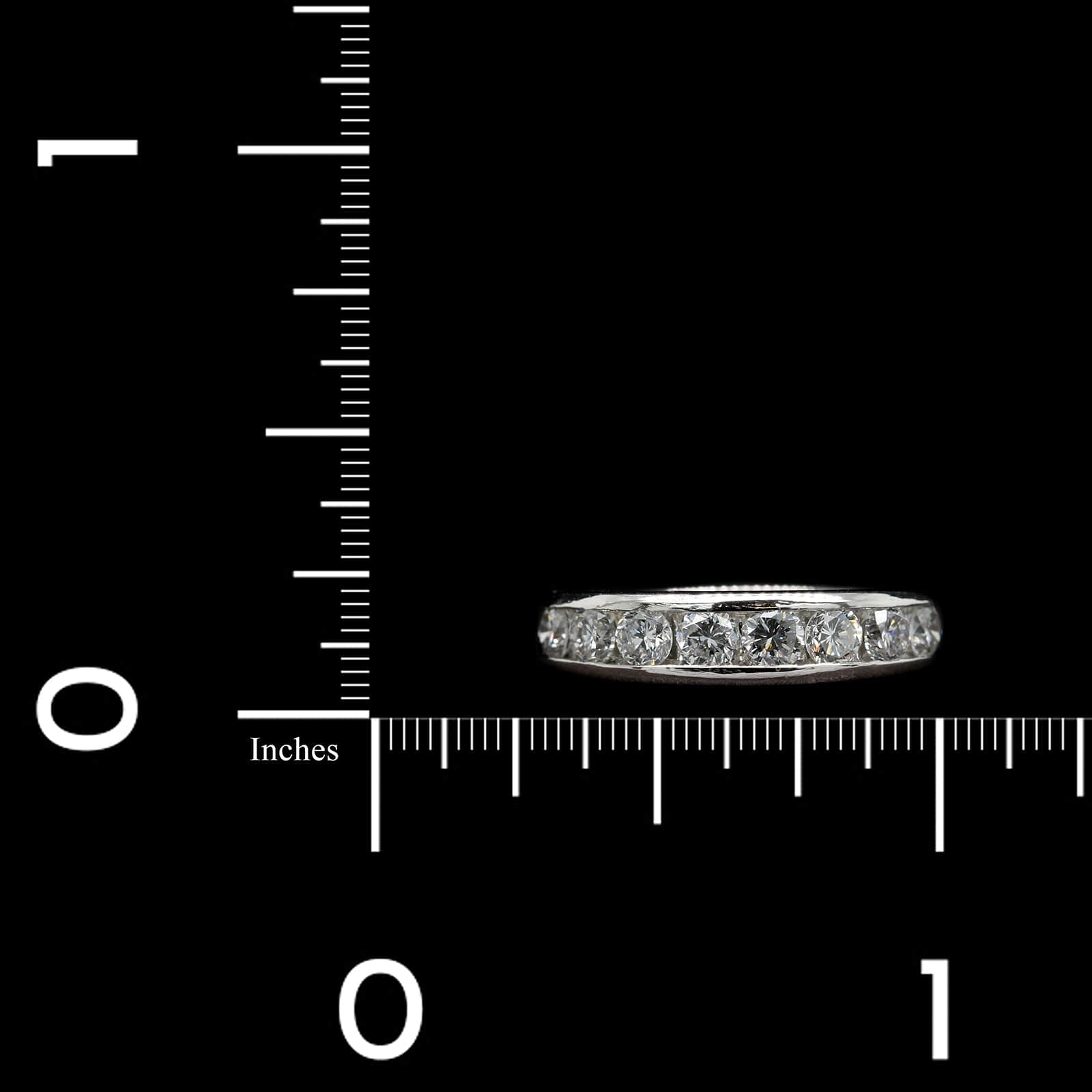 Platinum Estate Diamond Band