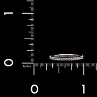 18K White Gold Estate Diamond Band