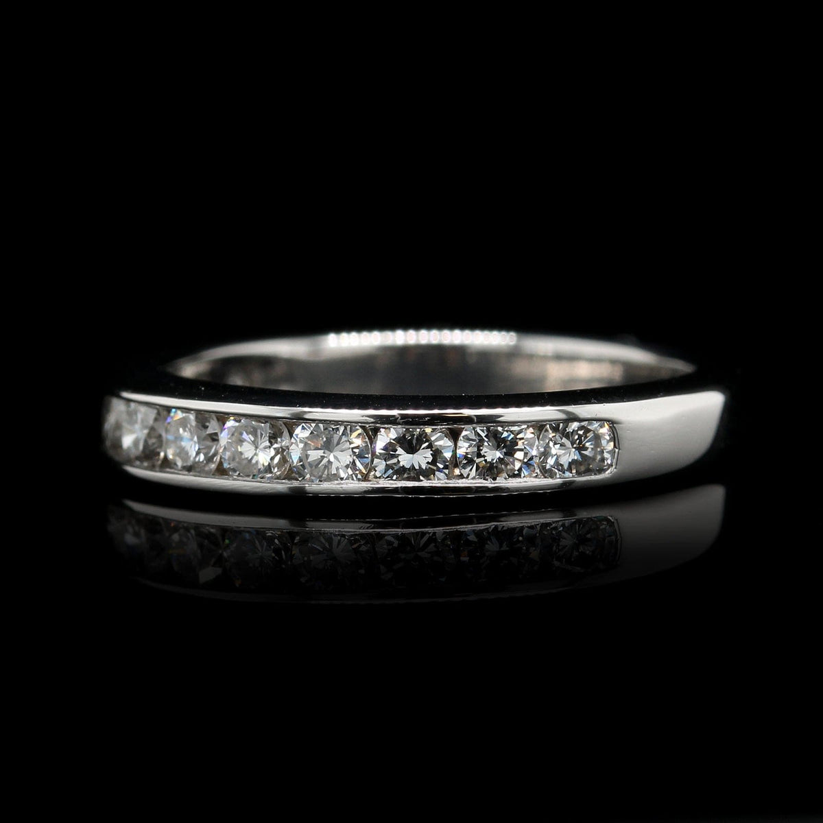 Platinum Estate Diamond Band