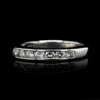 Platinum Estate Diamond Band