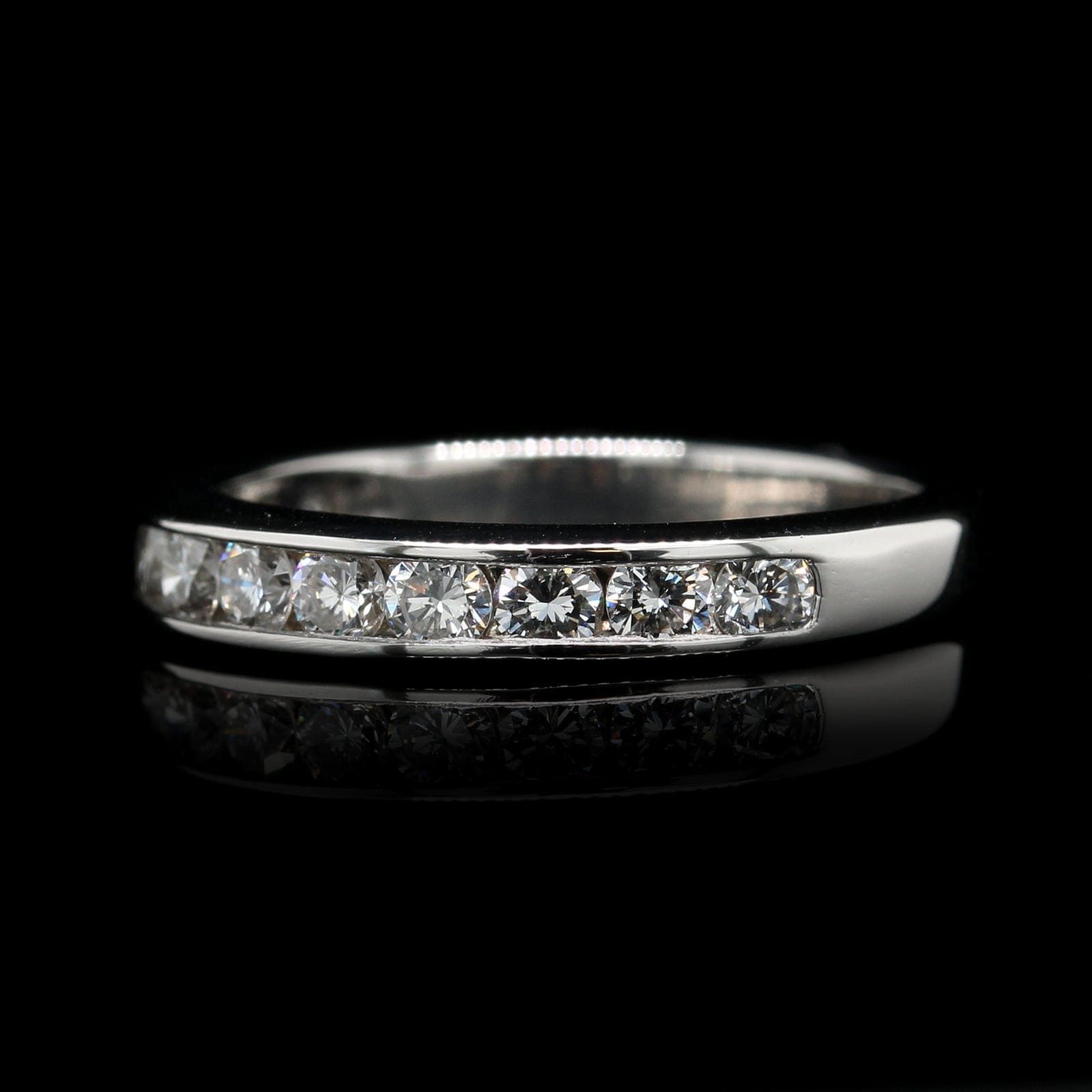 Platinum Estate Diamond Band