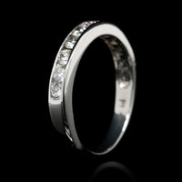 Platinum Estate Diamond Band
