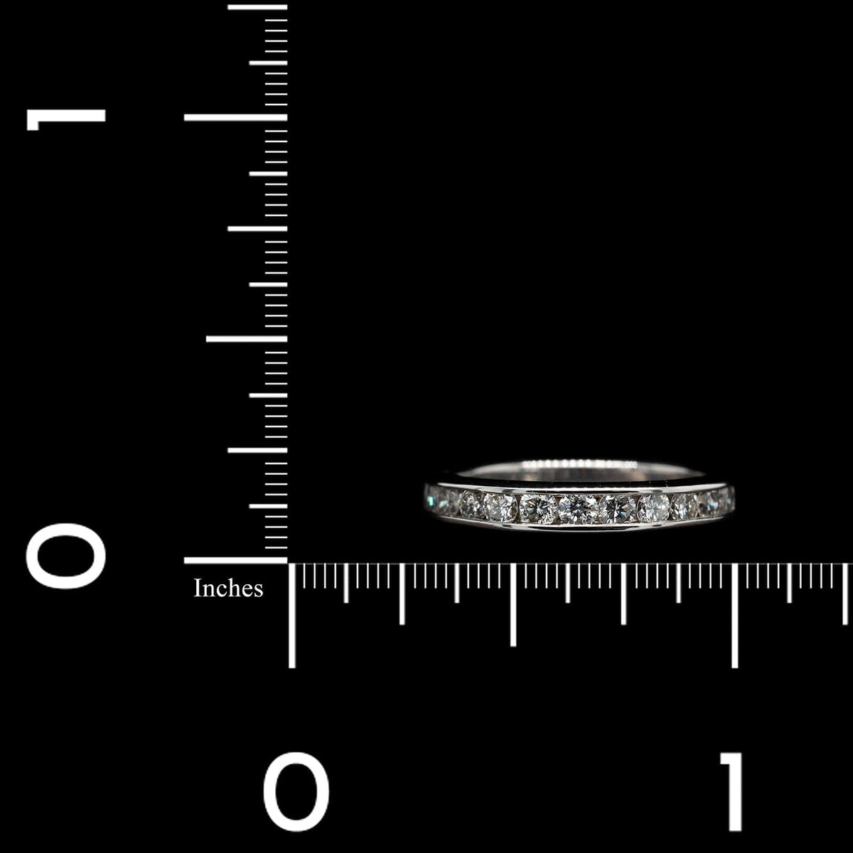Platinum Estate Diamond Band