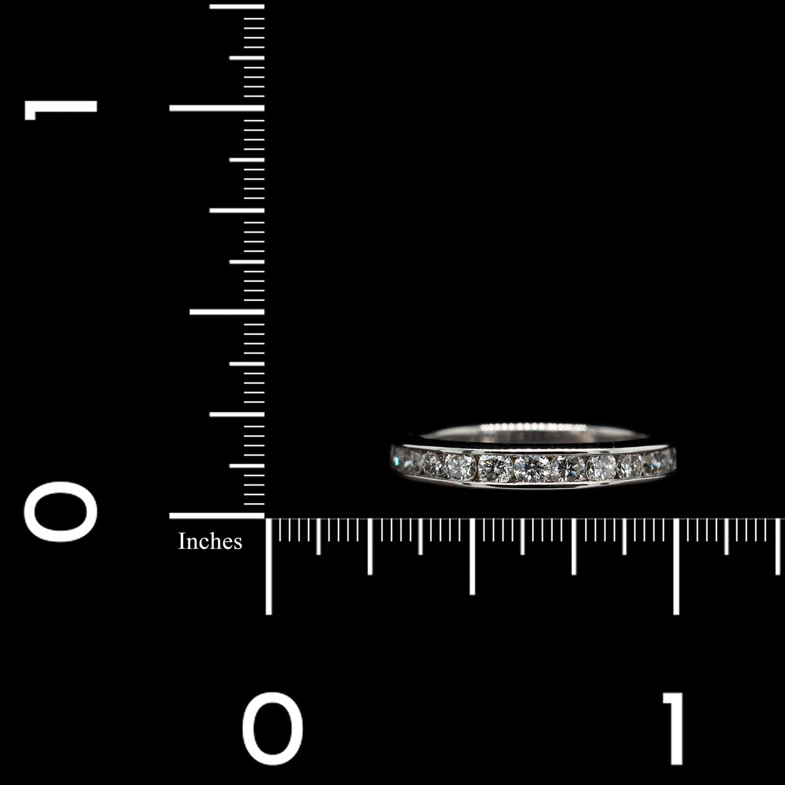 Platinum Estate Diamond Band