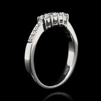 14K White Gold Estate Diamond Ring
