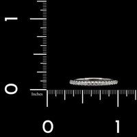 Tiffany & Co. 18K White Gold Estate Diamond Soleste Band