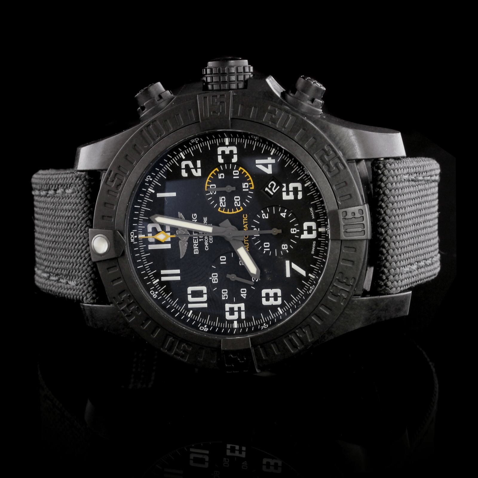 Breitling Steel Estate Avenger Chronometer Wristwatch