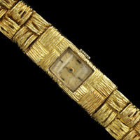 Juvenia 18K Yellow Gold Estate Wristwatch