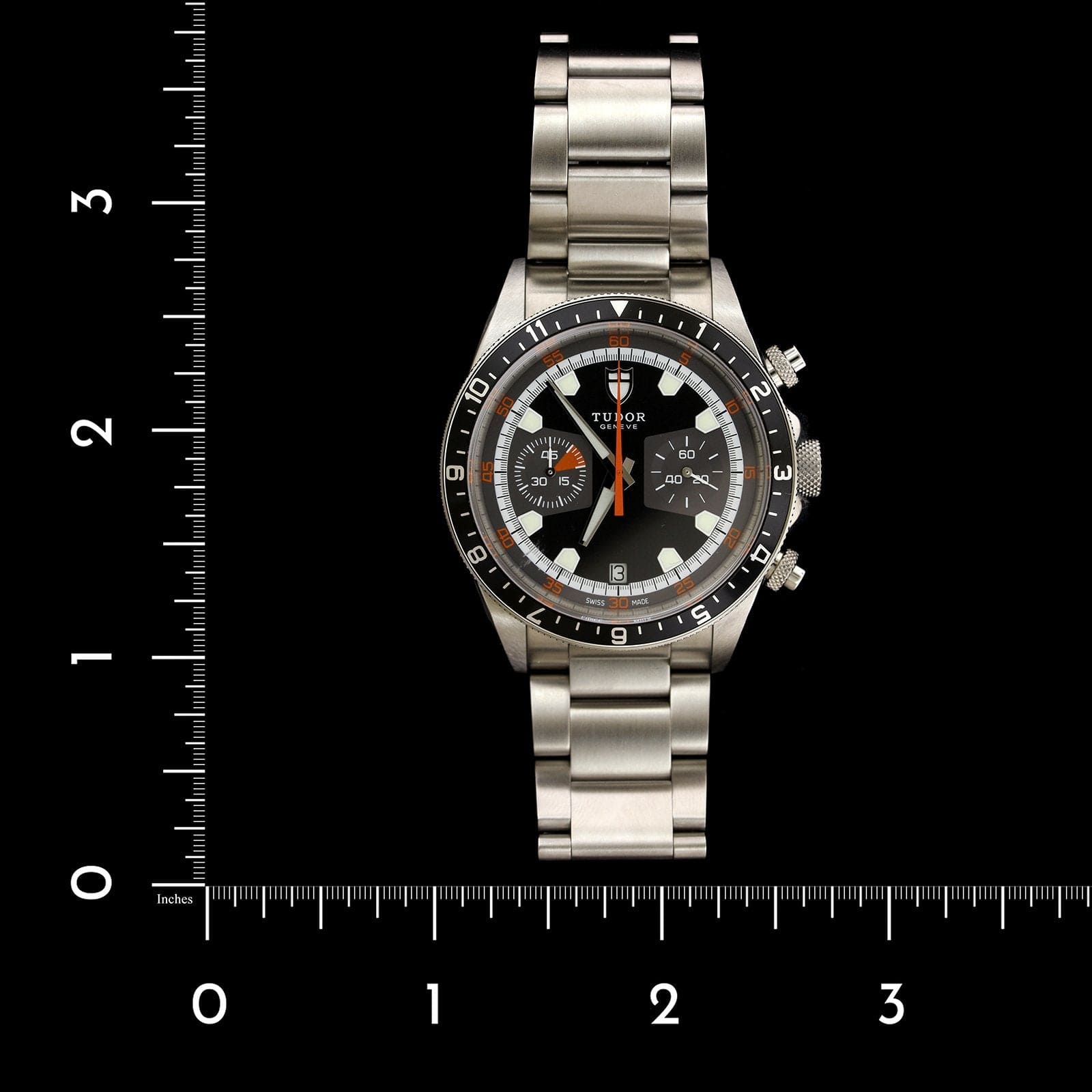 Estate Tudor Heritage Chronograph Wristwatch
