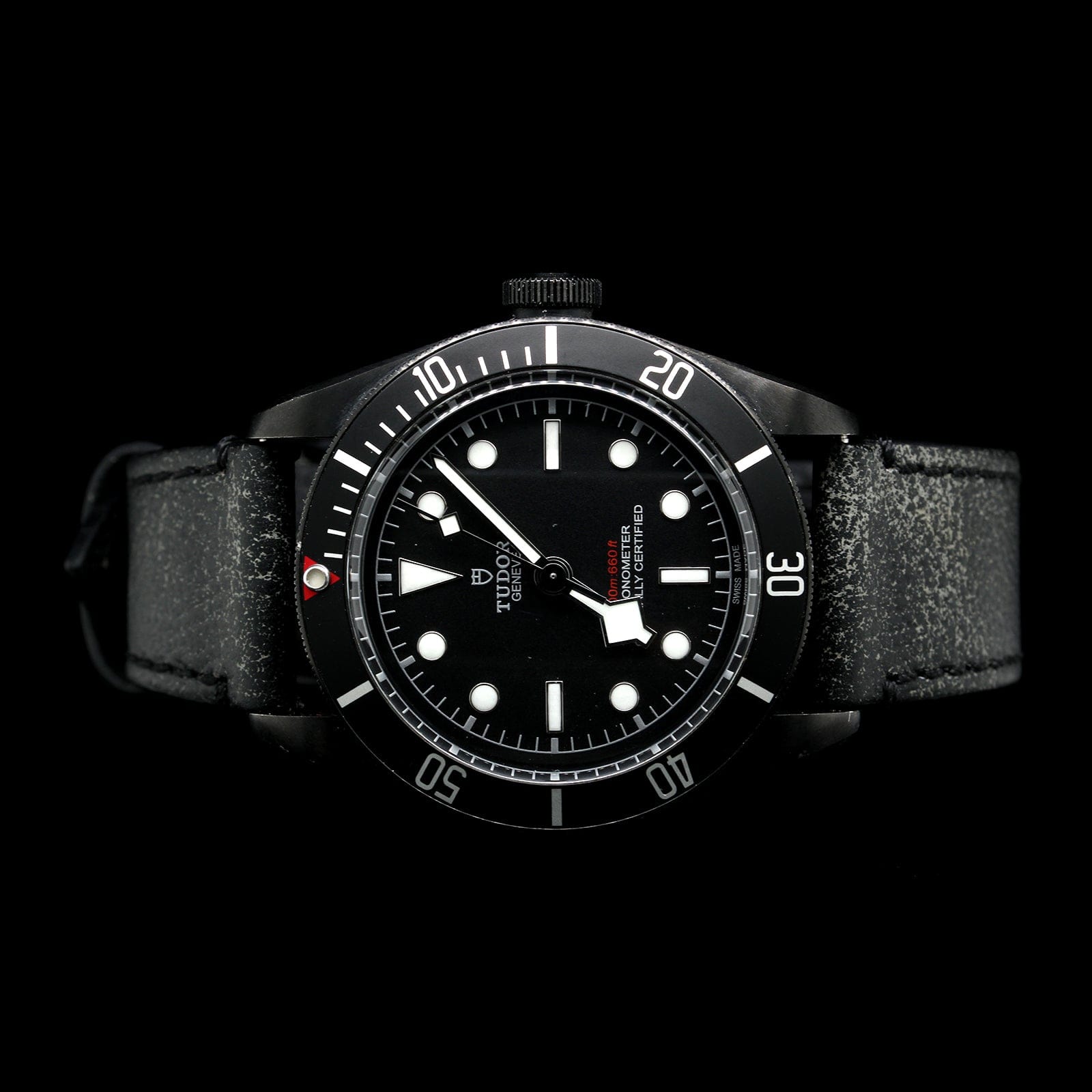 Tudor Estate PVD Steel Black Bay Wristwatch