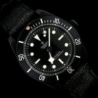 Tudor Estate PVD Steel Black Bay Wristwatch
