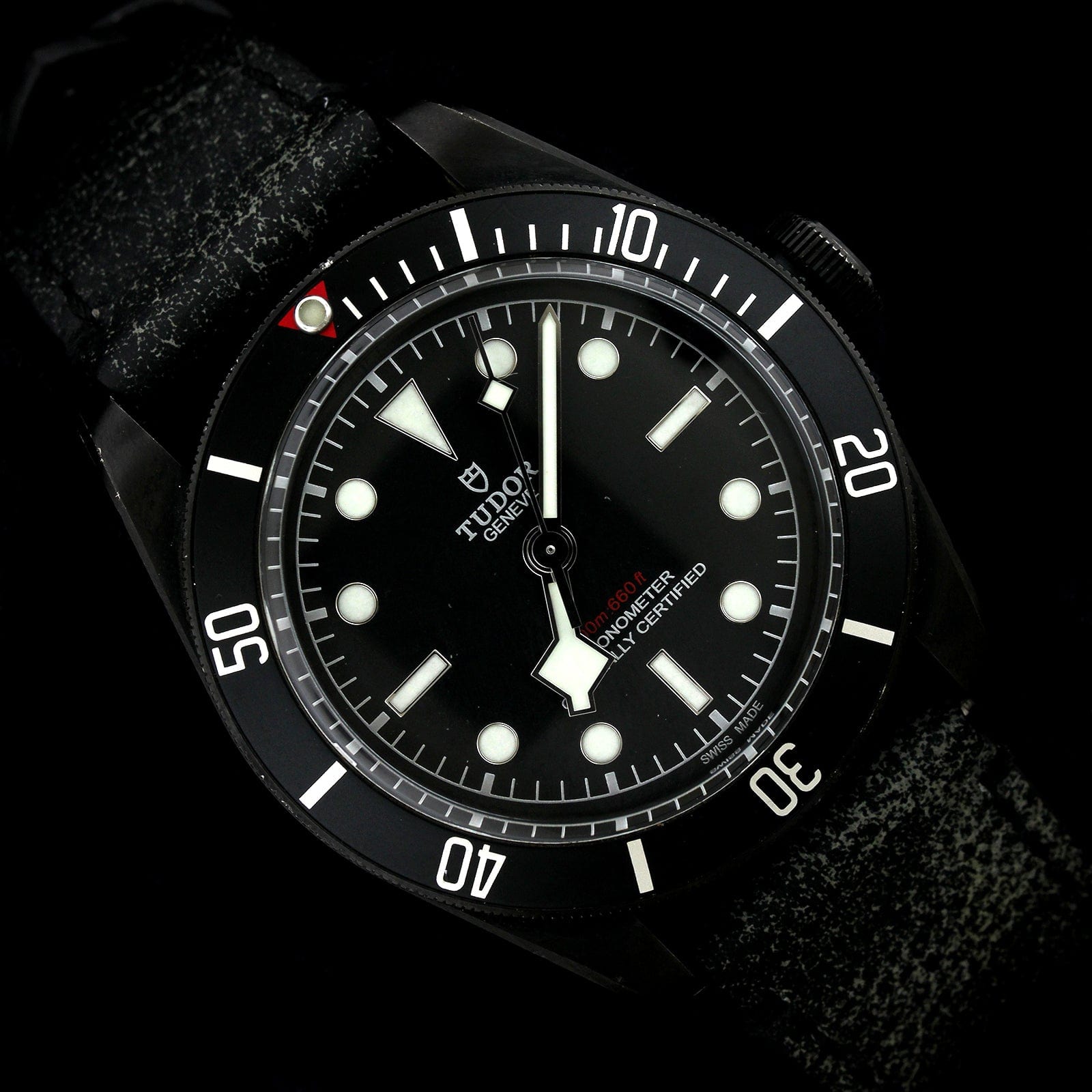 Tudor Estate PVD Steel Black Bay Wristwatch