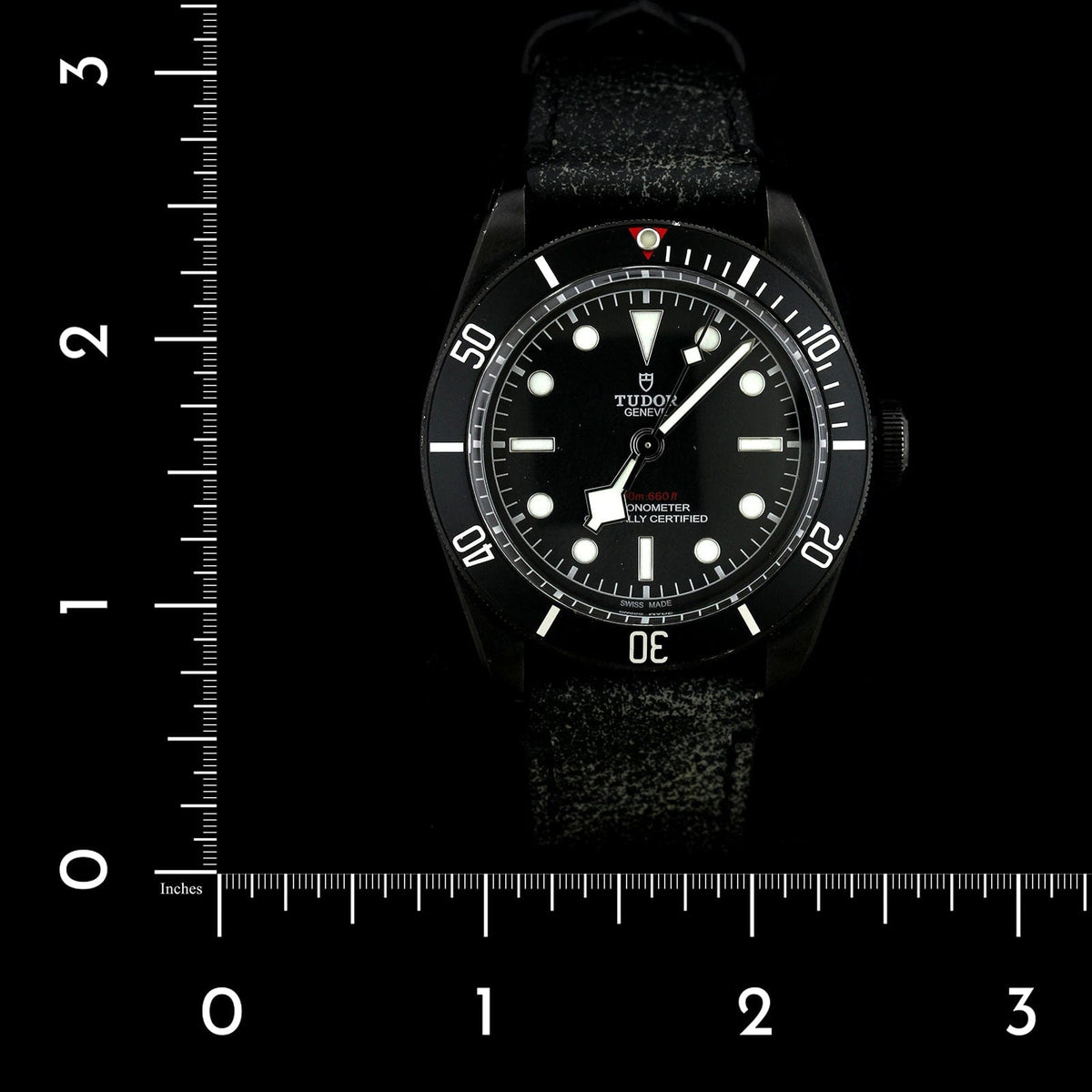 Tudor Estate PVD Steel Black Bay Wristwatch