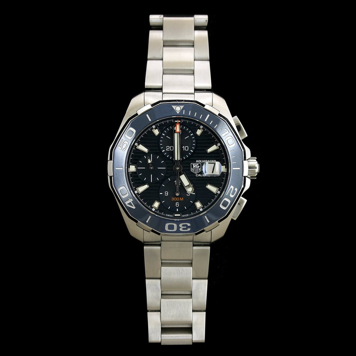 Tag Heuer Steel Estate Calibre 16 Automatic Wristwatch