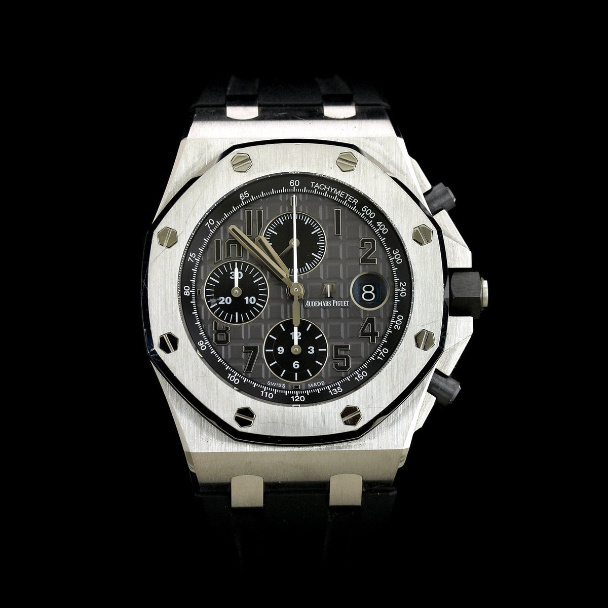Audemars Piguet Steel Estate Chronograph Wristwatch