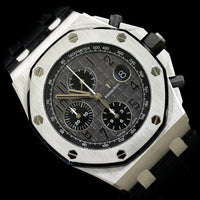 Audemars Piguet Steel Estate Chronograph Wristwatch