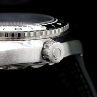 Omega Steel Estate Seamaster Planet Ocean GMT Wristwatch
