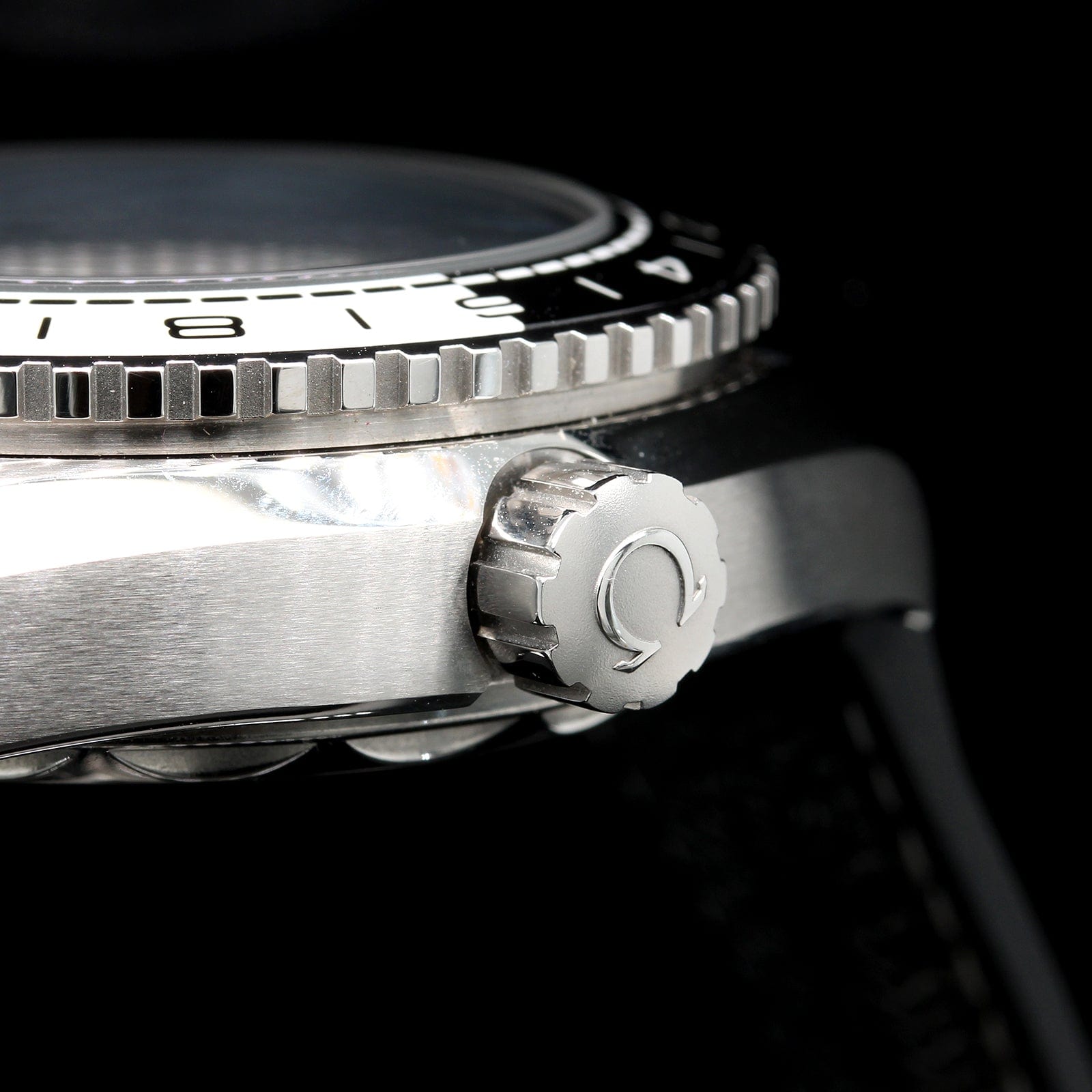 Omega Steel Estate Seamaster Planet Ocean GMT Wristwatch