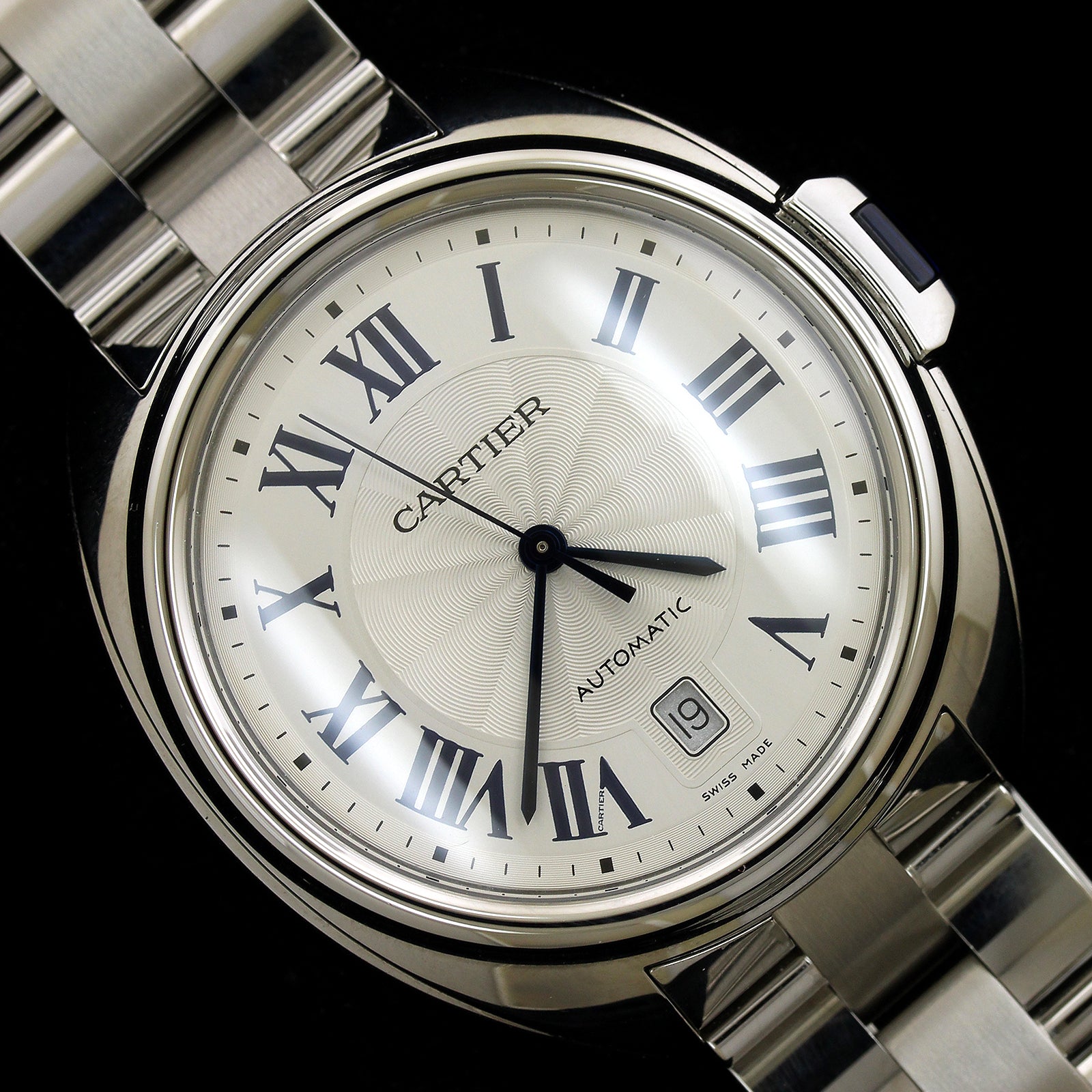 Cartier Steel Estate Clede Cartier Wristwatch