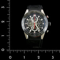 Tag Heuer Steel Estate Carrera Heuer 01 Wristwatch