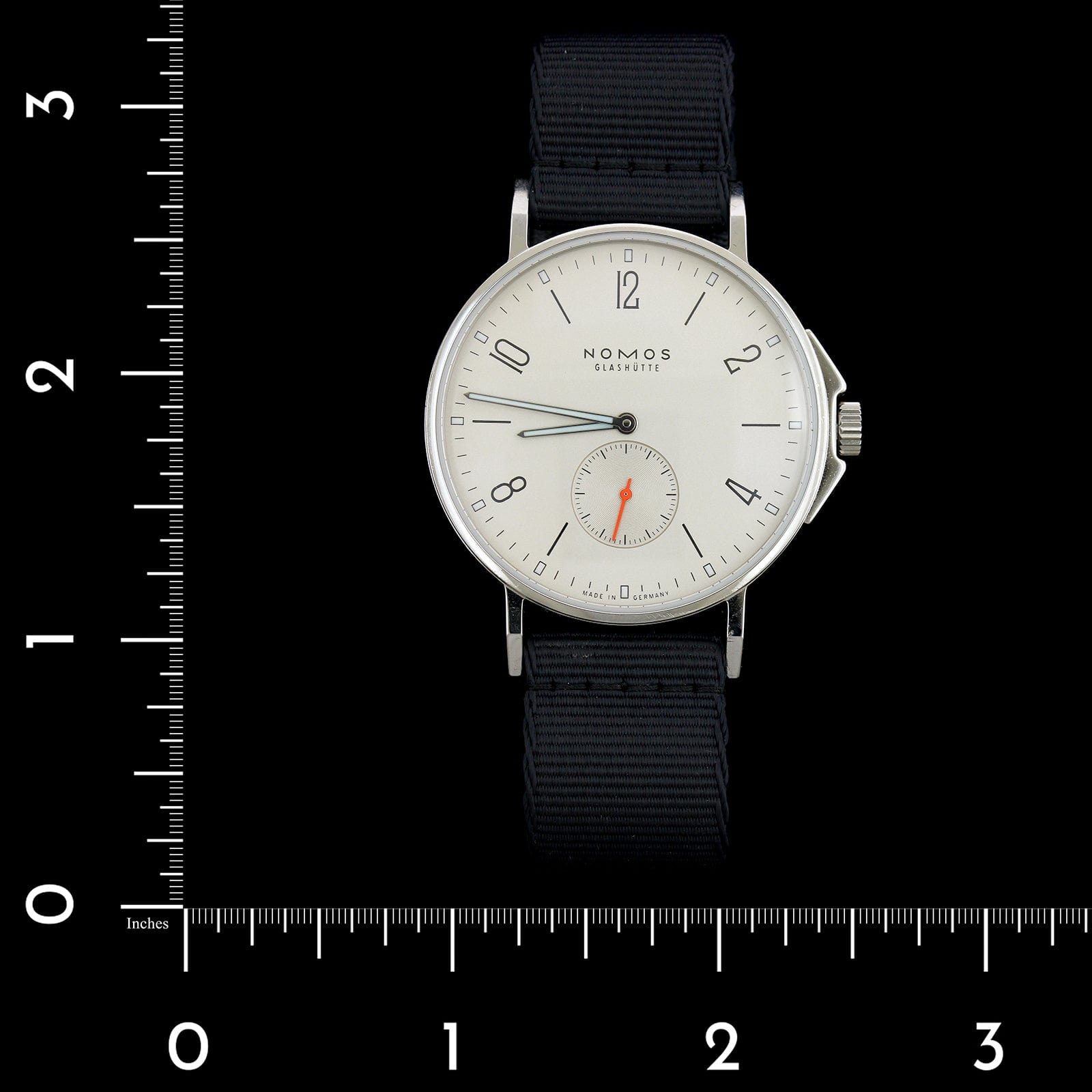Nomos Glashutte Steel Estate 8981 Wristwatch