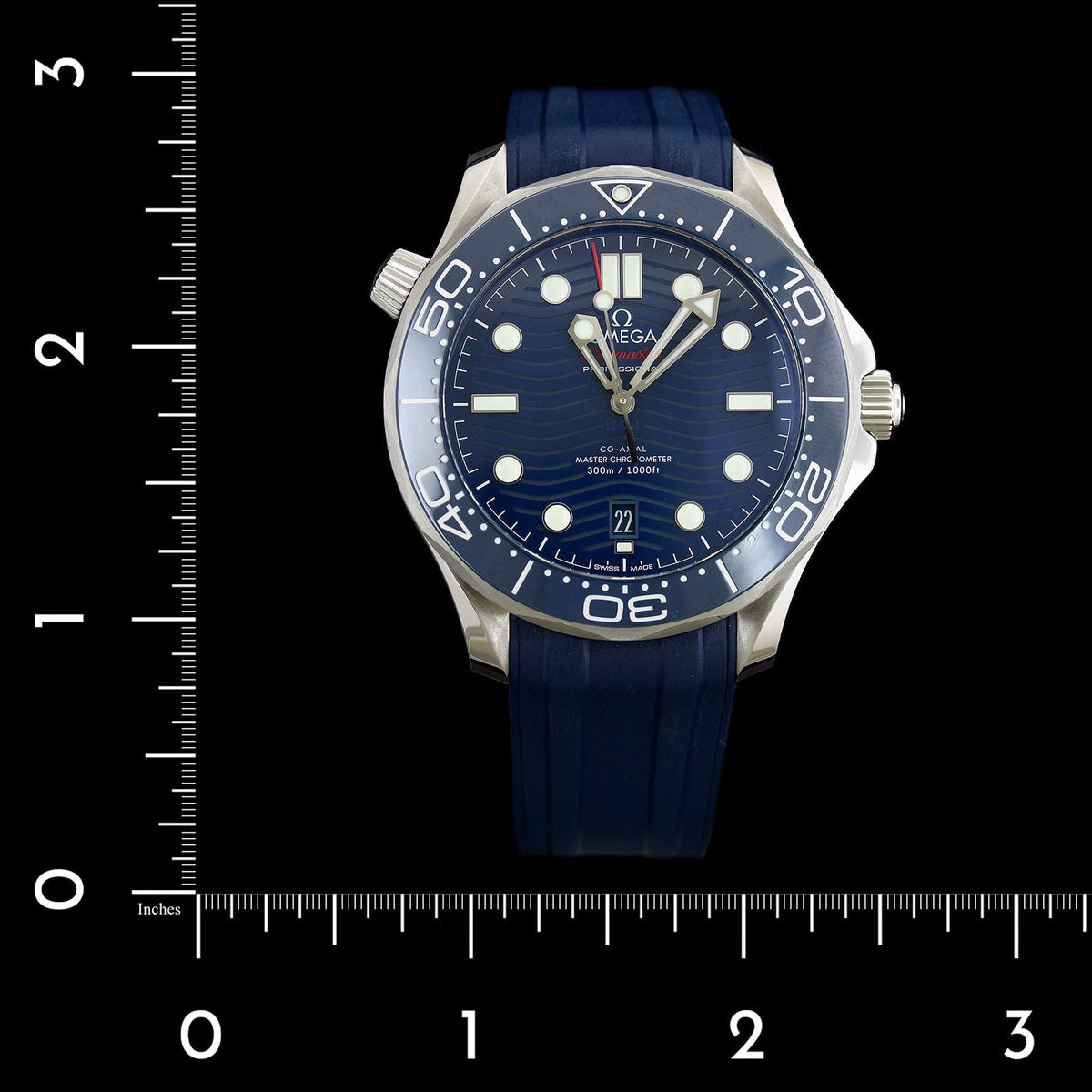 Omega Steel Estate Seamaster Diver 300M Wristwatch
