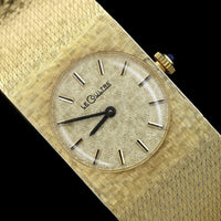 LeCoultre 14K Yellow Gold Estate Wristwatch