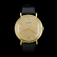 Vintage IWC 14K Yellow Gold Pre-Owned Calibre 89 Wristwatch