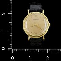 Vintage IWC 14K Yellow Gold Estate Calibre 89 Wristwatch