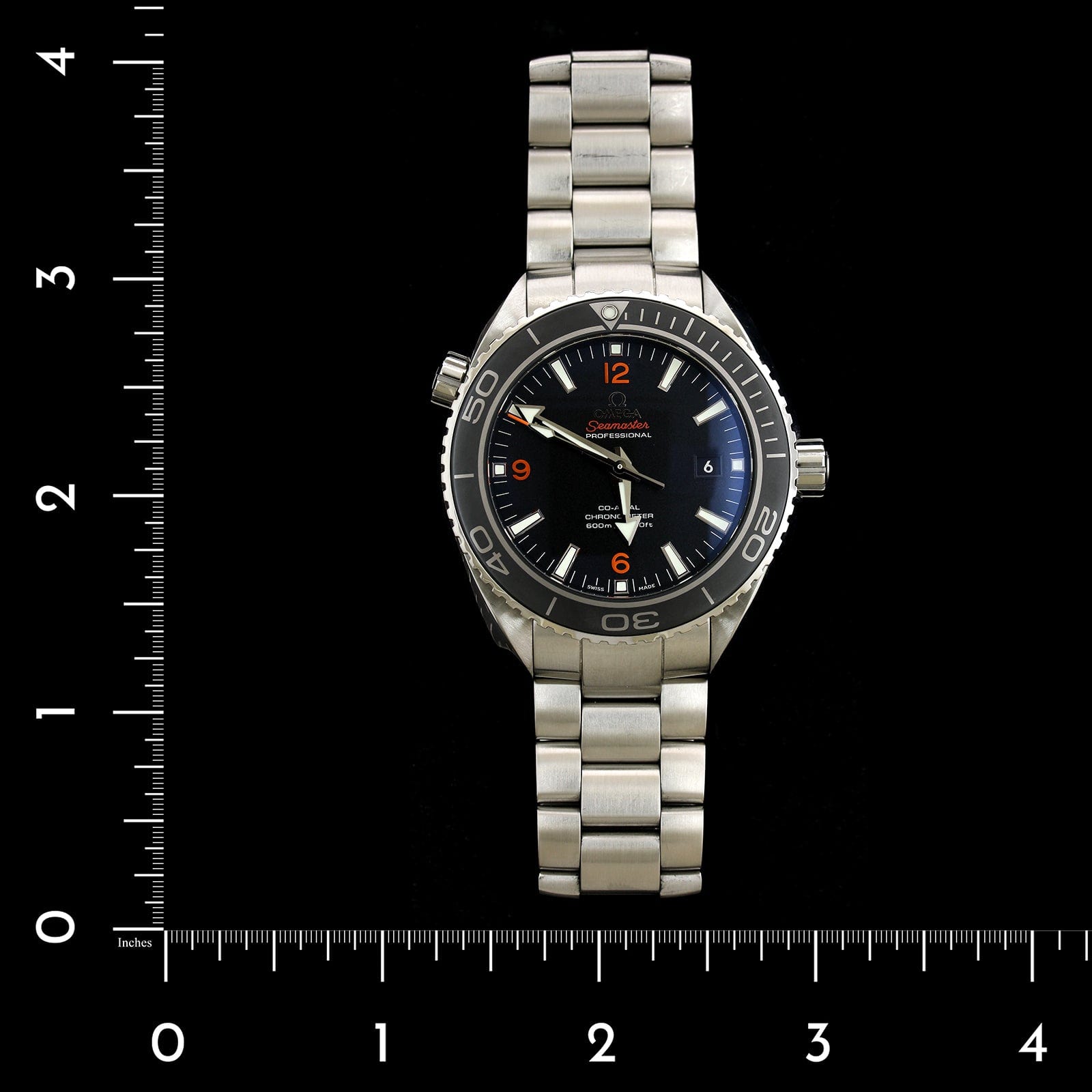 Omega Steel Planet Ocean 600M Wristwatch
