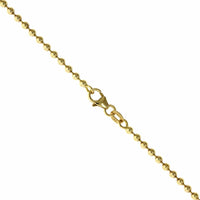 14K Yellow Gold Bead Chain
