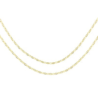 14K Yellow Gold Belcher Chain