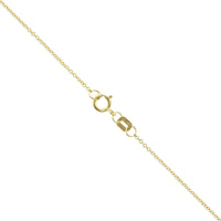 14K Yellow Gold Cable Chain