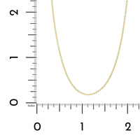 14K Yellow Gold Cable Chain